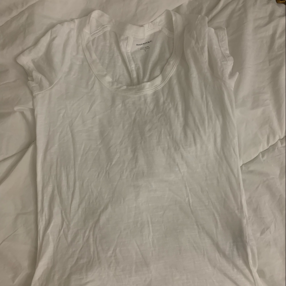 Banana republic White Tshirt
